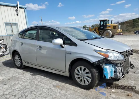 2013 Toyota Prius Plug-In из США, поврежденный, VIN JTDKN3DP2D3043648